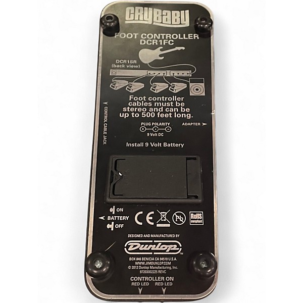 Used Dunlop dcr1fc Pedal