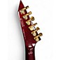 Used ESP LTD KHV Kirk Hammett Signature Red Sparkle Solid Body Electric Guitar