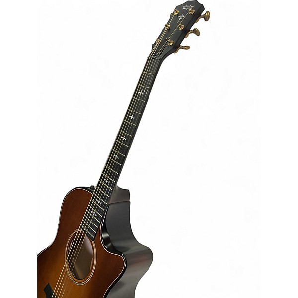 Used Taylor 614CE BUILDERS EDITION BROWN BURST Acoustic Electric Guitar