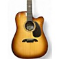 Used Alvarez MD70CE CUSTOM Honey Burst Acoustic Electric Guitar