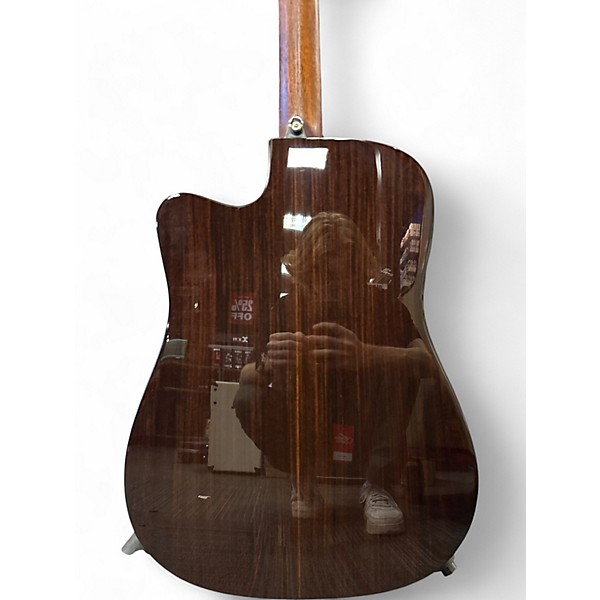 Used Alvarez MD70CE CUSTOM Honey Burst Acoustic Electric Guitar