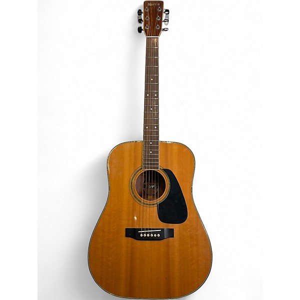 Used Morris MD-11 Natural Acoustic Guitar