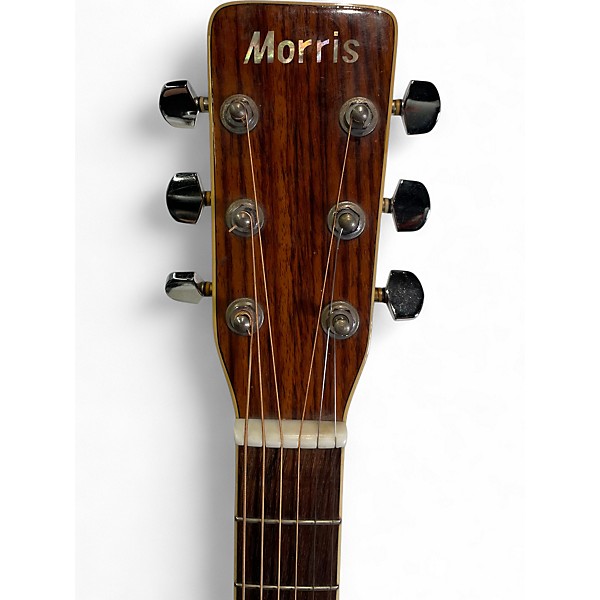 Used Morris MD-11 Natural Acoustic Guitar