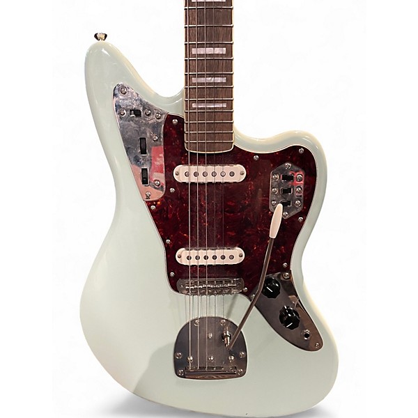 Used Squier Classic Vibe 70s Jaguar Daphne Blue Solid Body Electric Guitar