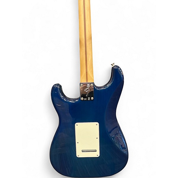 Used Fender Player Stratocaster HSS Plus Top Blue Burst Solid Body Electric Guitar