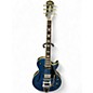 Used Epiphone Les Paul Blue Solid Body Electric Guitar thumbnail