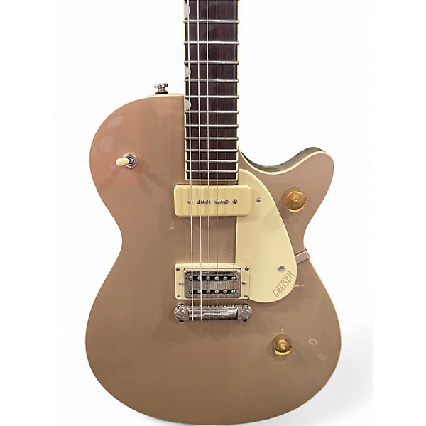 Used Gretsch Guitars G2215-P90 Streamliner Junior Sahara Metallic Solid Body Electric Guitar