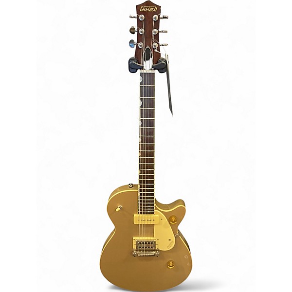 Used Gretsch Guitars G2215-P90 Streamliner Junior Sahara Metallic Solid Body Electric Guitar