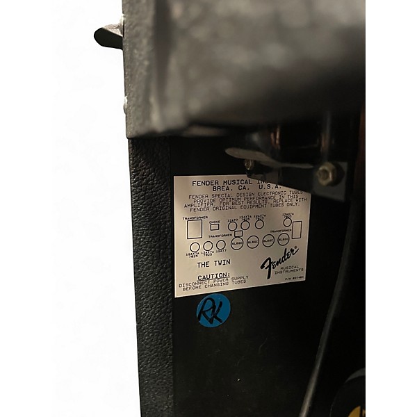 Used Fender The Twin Amp Tube Guitar Combo Amp