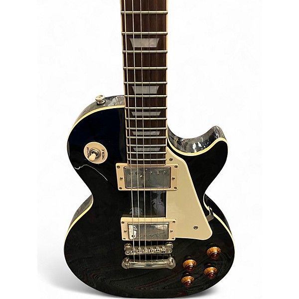 Used Epiphone Les Paul Standard Ebony Solid Body Electric