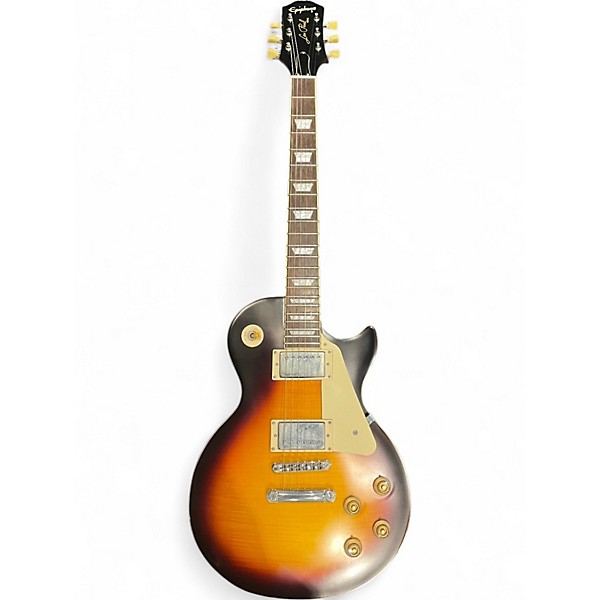 Used Epiphone LES PAUL Tobacco Sunburst Solid Body Electric Guitar