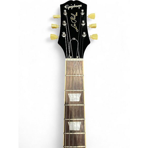 Used Epiphone LES PAUL Tobacco Sunburst Solid Body Electric Guitar