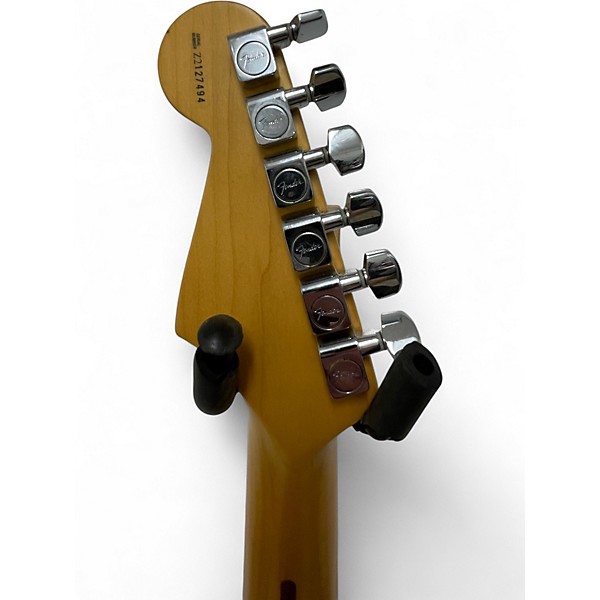 Used 2022 Fender American Standard Stratocaster Cherry Solid Body Electric Guitar