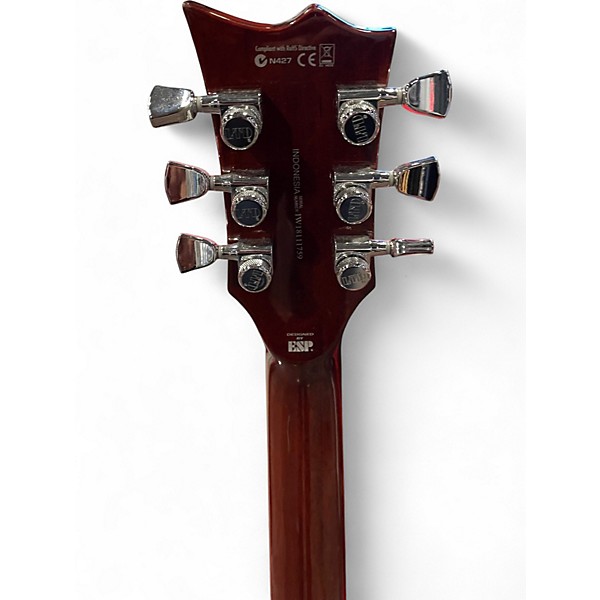 Used ESP LTD EC1000 fluence Tiger Eye Solid Body Electric Guitar