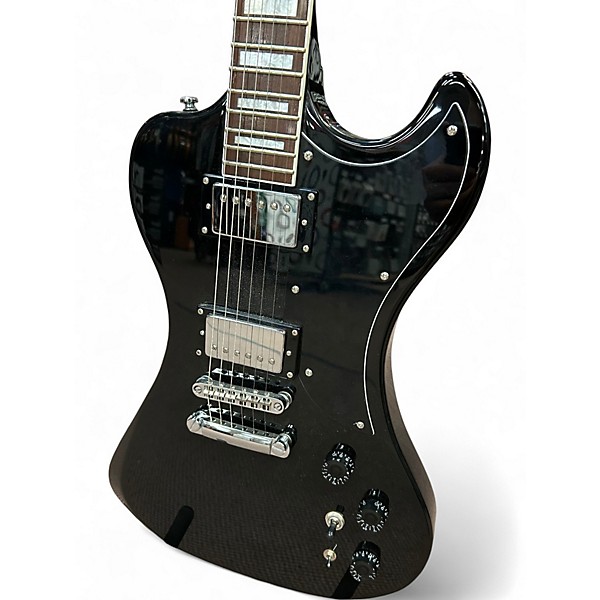 Used Eastwood RD Artist Black Solid Body Electric Guitar