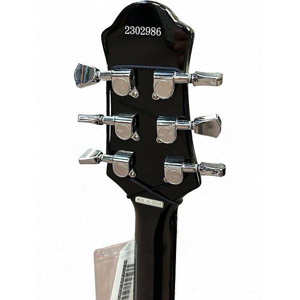 Used Eastwood RD Artist Black Solid Body Electric Guitar