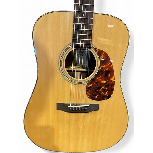 Used Recording King RD-328 Natural Acoustic Electric Guitar