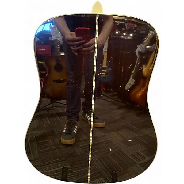 Used Recording King RD-328 Natural Acoustic Electric Guitar