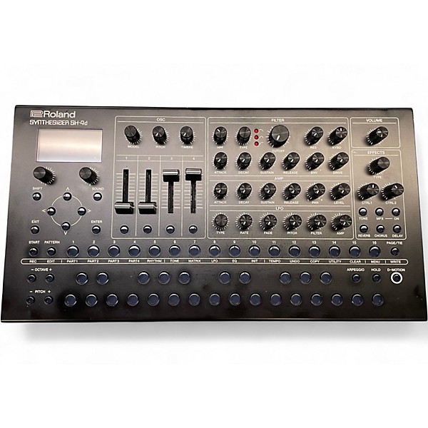 鍵盤楽器 Roland Synthesizer SH-4d Roland SH-4d Desktop Synthesizer CONTROLLER RIG – Kraft Music
