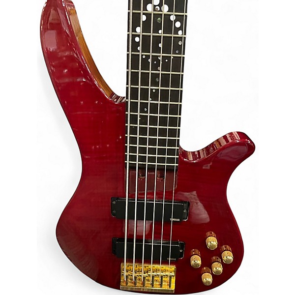 Used Yamaha rbx 6jm Ruby Electric Bass Guitar