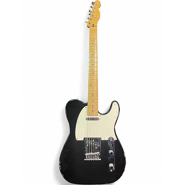 Used Fender Player Telecaster Black and White Solid Body Electric Guitar