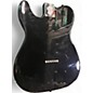 Used Fender Player Telecaster Black and White Solid Body Electric Guitar