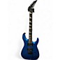 Used Jackson Dinky Metallic Blue Solid Body Electric Guitar thumbnail