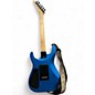 Used Jackson Dinky Metallic Blue Solid Body Electric Guitar
