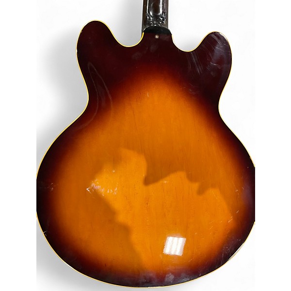 Vintage 1980s Greco  SA-64-70 2 Color Sunburst Hollow Body Electric Guitar