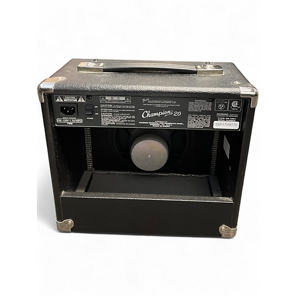 Used 2020s Fender Champion 20 Guitar Combo Amp