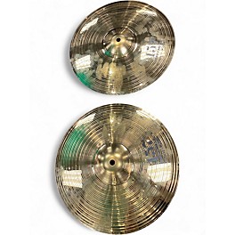Used Wuhan Cymbals & Gongs 14in 457 HEAVY METAL HI HAT PAIR Cymbal