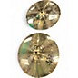 Used Wuhan Cymbals & Gongs 14in 457 HEAVY METAL HI HAT PAIR Cymbal