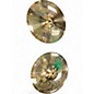 Used Wuhan Cymbals & Gongs 14in 457 HEAVY METAL HI HAT PAIR Cymbal