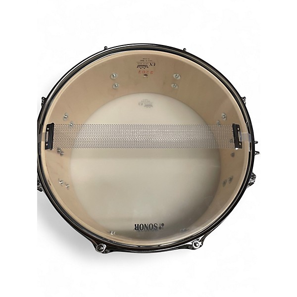 Used SONOR 14in AQX Ocean Blue Drum