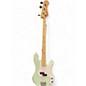 Used Squier Precision Bass Surf Green Electric Bass Guitar thumbnail