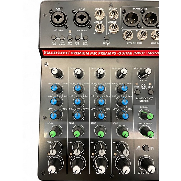 Used Harbinger LV8 Unpowered Mixer