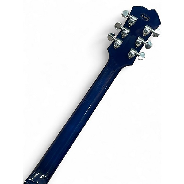 Used Agile AL 3200MCC Blue Burst Solid Body Electric Guitar