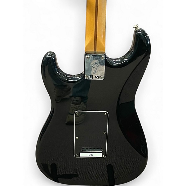 Used Fender Player Stratocaster Black Solid Body Electric Guitar