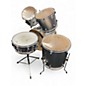 Used SONOR 5 Piece force 1001 Metallic Silver Drum Kit
