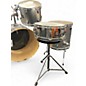 Used SONOR 5 Piece force 1001 Metallic Silver Drum Kit