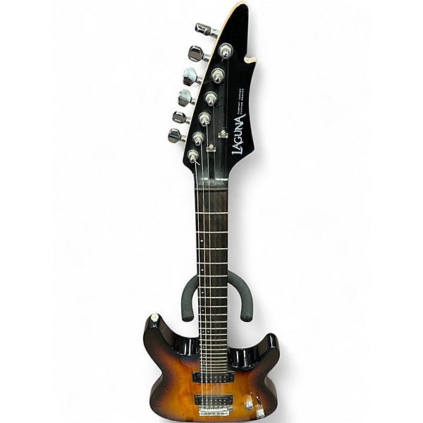 Used Laguna LE300 2 Color Sunburst Solid Body Electric Guitar