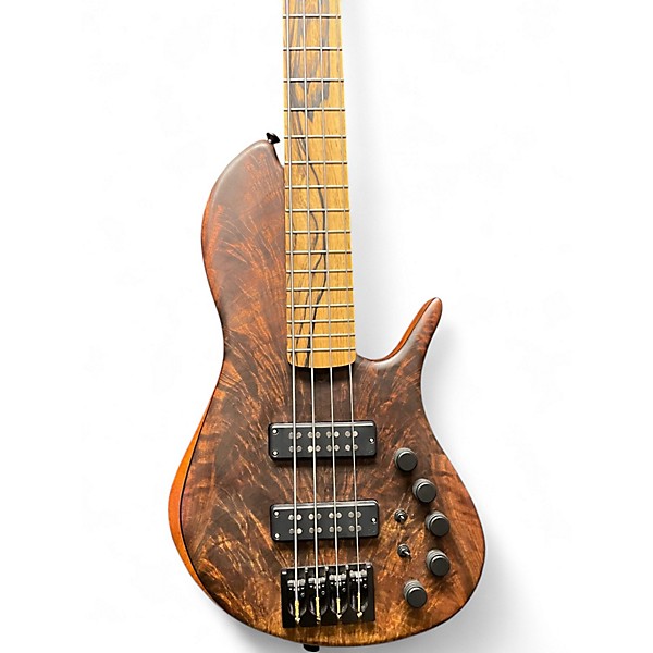 Used Clement SC4 WALNUT Electric Bass Guitar