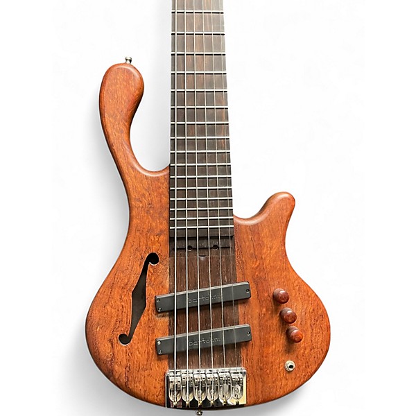 Used Fbb 6 STRING BUBINGA Electric Bass Guitar