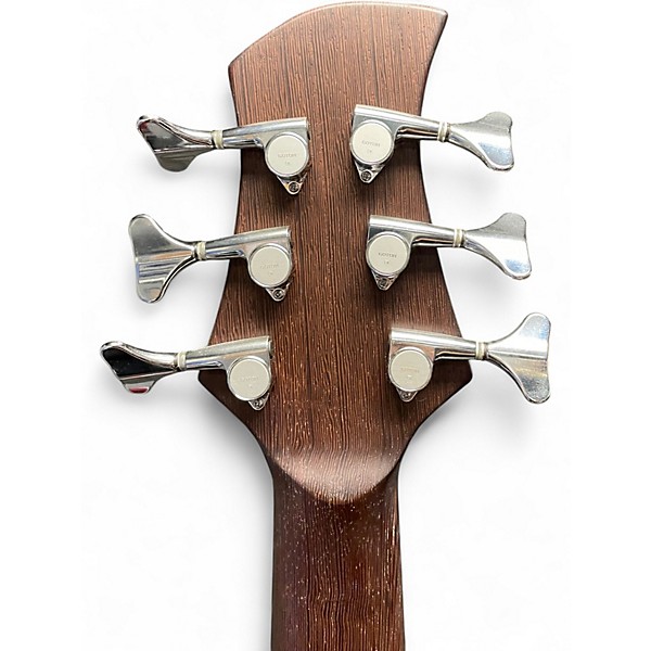 Used Fbb 6 STRING BUBINGA Electric Bass Guitar