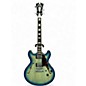 Used D'Angelico DAPDCXTBBCS Blue Burst Solid Body Electric Guitar thumbnail