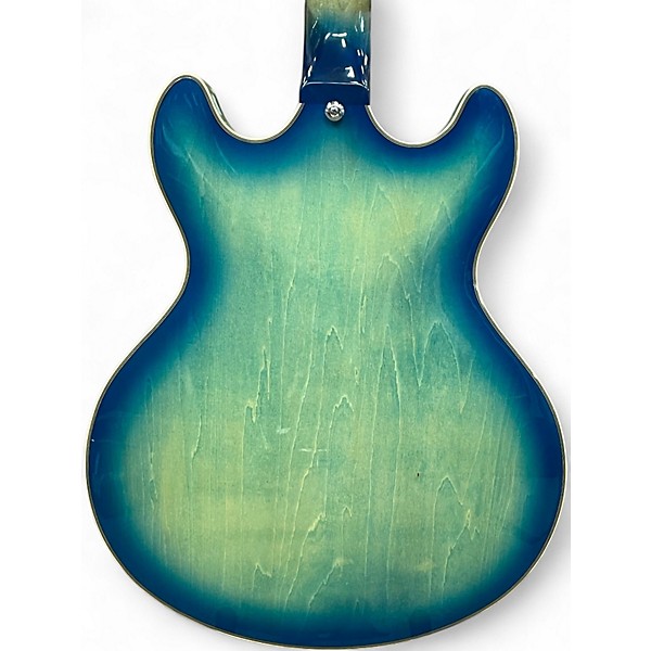 Used D'Angelico DAPDCXTBBCS Blue Burst Solid Body Electric Guitar