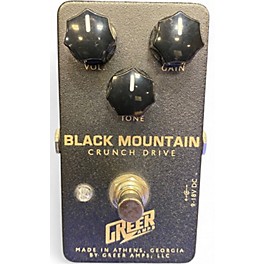Used 2020s Greer Amplification Black Mountain Crunch Drive Effect Pedal