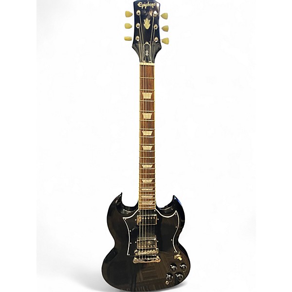 Used Epiphone 1961 SG Special Metallic Black Solid Body Electric Guitar