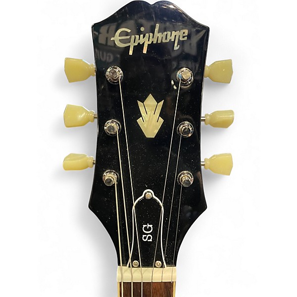 Used Epiphone 1961 SG Special Metallic Black Solid Body Electric Guitar