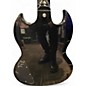 Used Epiphone 1961 SG Special Metallic Black Solid Body Electric Guitar
